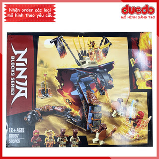 ZIMO 60097 Lắp ghép Ninjago đại chiến rắn khổng lồ Fire Fang - Đồ chơi Xếp hình Mô hình Ninja Minifigures 70674