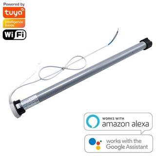 Động cơ rèm cuốn điều khiển Tuya Wifi/ Động cơ rèm cuốn thông minh dùng ống phi 38-40mm