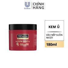 Kem Ủ Tóc TRESemmé Keratin Smooth Vào Nếp Suôn Mượt - Ngăn Rụng 180ml