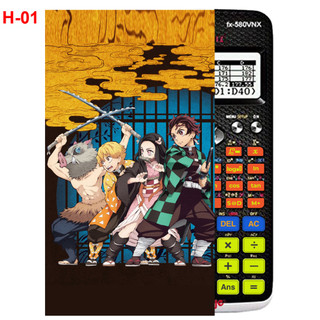 Decal - hình dán máy tính casio fx570, fx580...anime kimetsu no yaiba