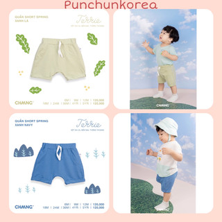 Chaang ssd2302 quần short spring 2 màu bé trai