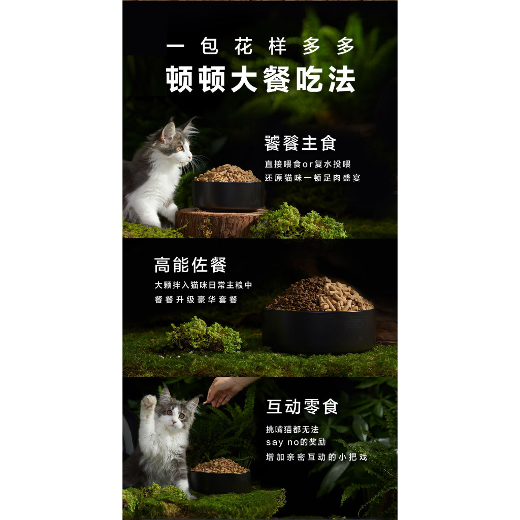 Thịt gà sấy khô cho mèo Nourse X95 Đồ ăn cho mèo hỗ trợ tiêu hóa tăng mặt nọng Surica (320g)