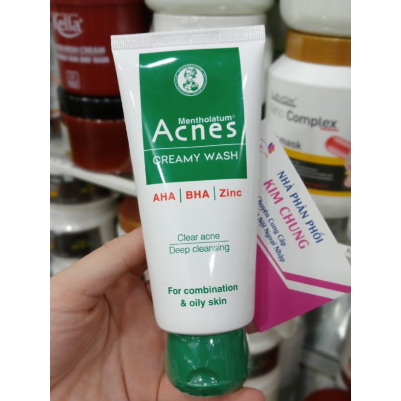 Sữa rửa mặt Acnes ngừa mụn, sạch nhờn, sáng da (50g, 100g)