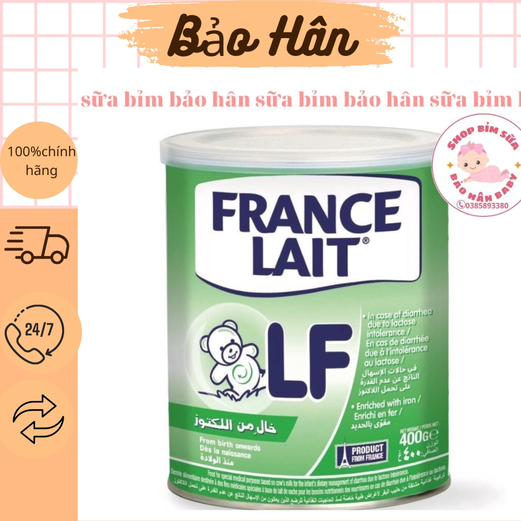Sữa France Lait LF - 400G Mang Lại Cho Bé Một Chế Độ Dinh Dưỡng Cân Bằng