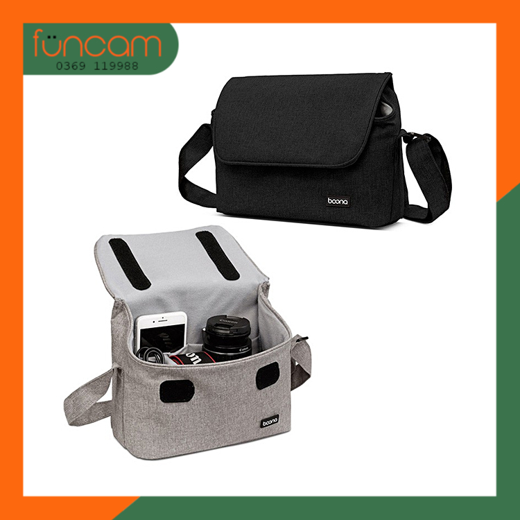 Túi máy ảnh đeo vai thời trang Baona