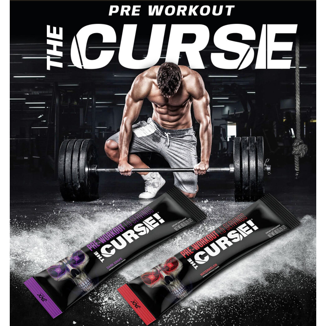 Gói 1 lần dùng Pre Workout The Curse, (8 gram) nhập khẩu Mỹ - Gymstore