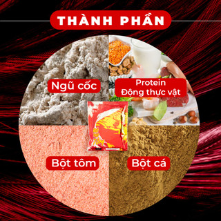 Mồi Rô Phi Gan - Tôm Kim Long 150g Câu Cá Rô Phi Siêu Nhạy