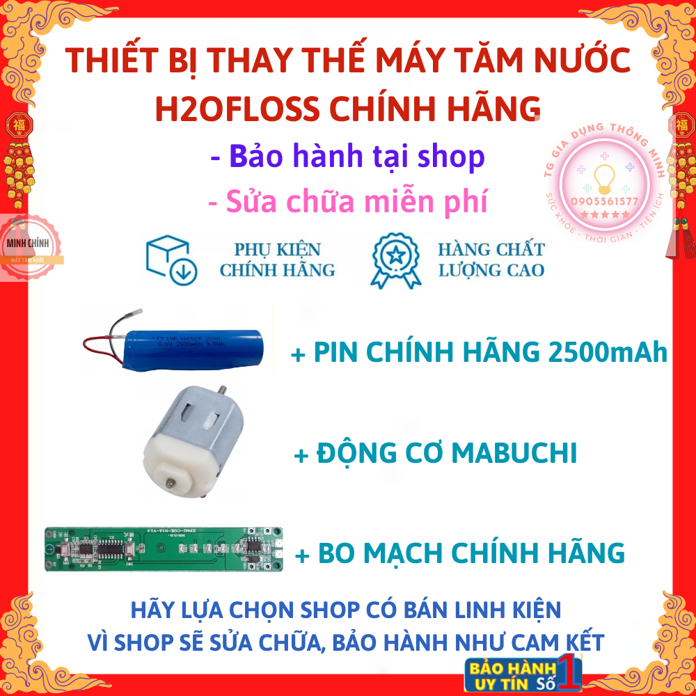 Máy tăm nước H2ofloss HF9P & HF6P + tặng kèm túi vải du lịch, bảo hành 12 tháng trực tiếp tại shop