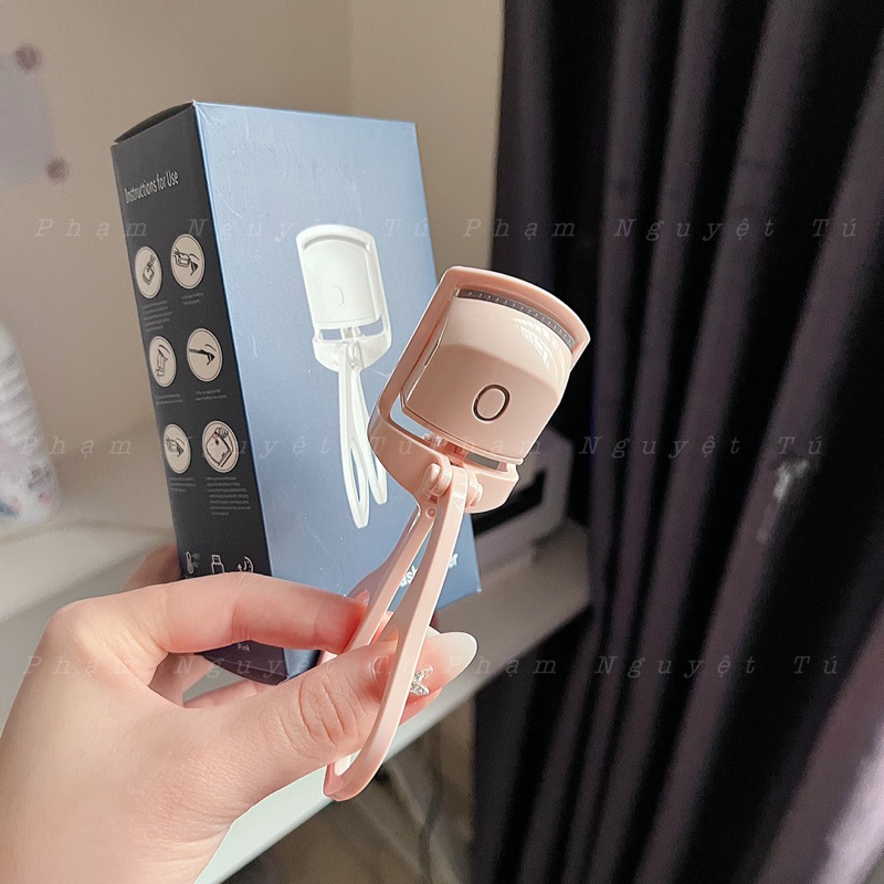 Kẹp mi điện thông minh nhỏ gọn tiện lợi giúp mi cong lâu dễ sử dụng