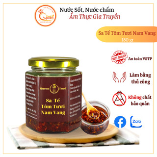 Sa tế tôm tươi nam vang Queen Food sa tế siêu cay ngon tôm tươi hương vị