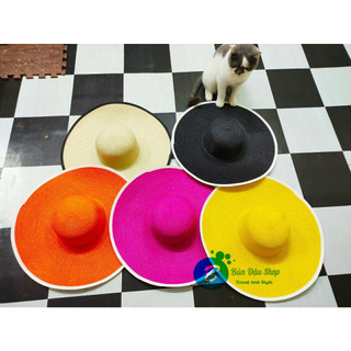 Nón Cói Vành Rủ 50cm Phối Viền