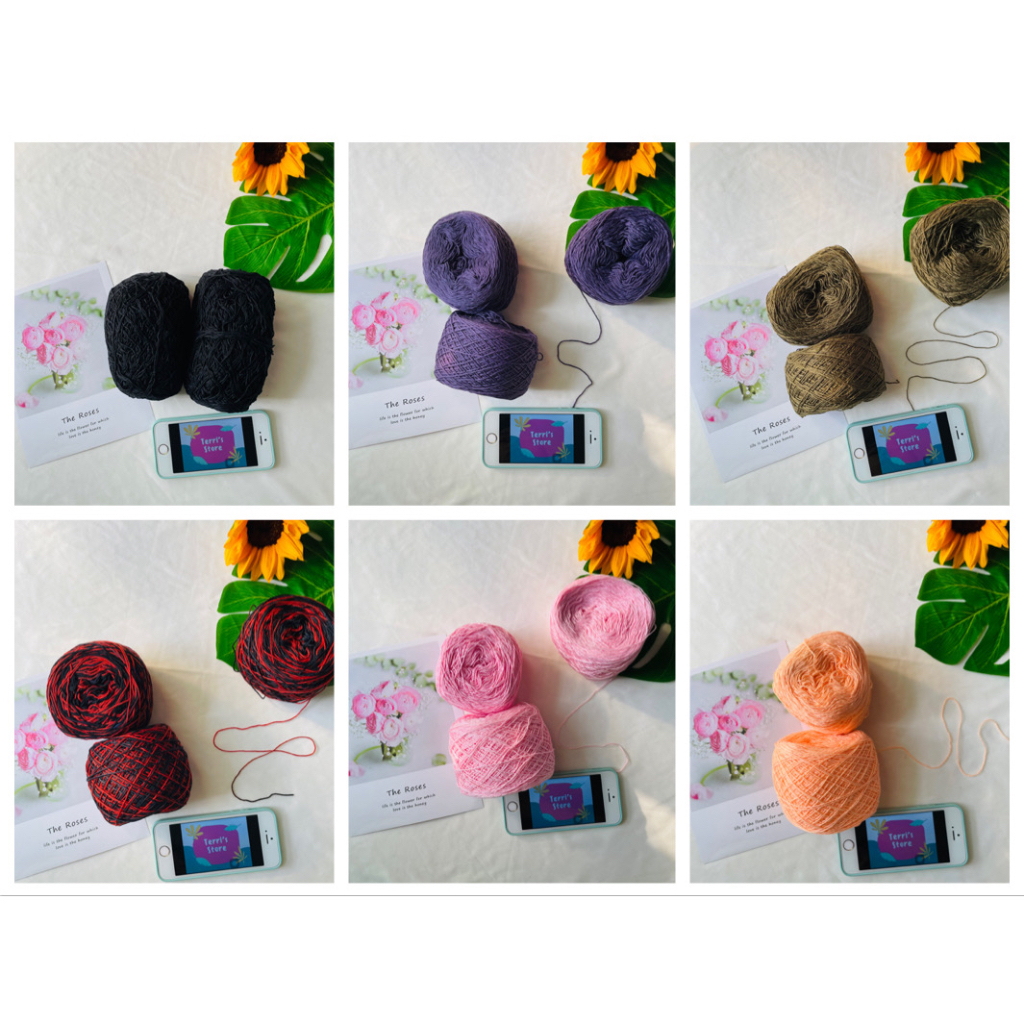 Yarn - Sợi Cotton Việt Nam 1mm  - Cotton VN cuộn từ ~90gram ~ 100gram