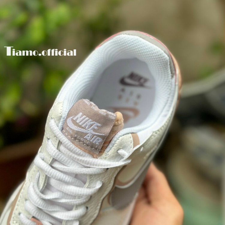 Giày Thể Thao Ni,ke AF1 Shadow Amethyst Ash Màu Trắng Hồng Cho Nam Nữ