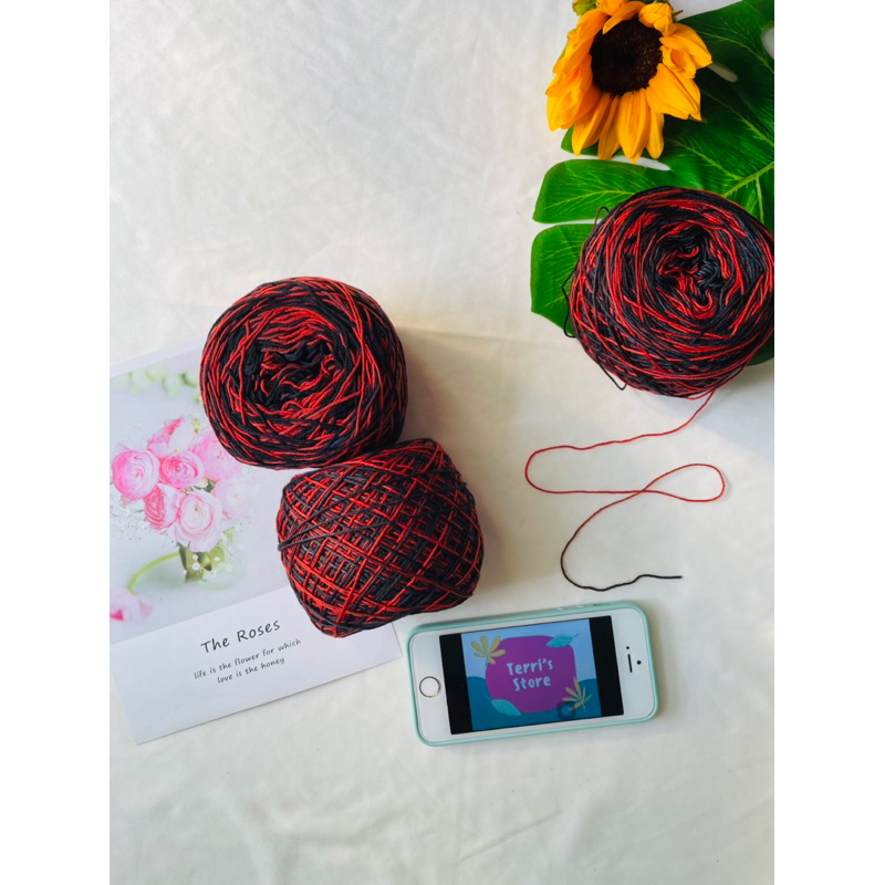 Yarn - Sợi Cotton Việt Nam 1mm  - Cotton VN cuộn từ ~90gram ~ 100gram