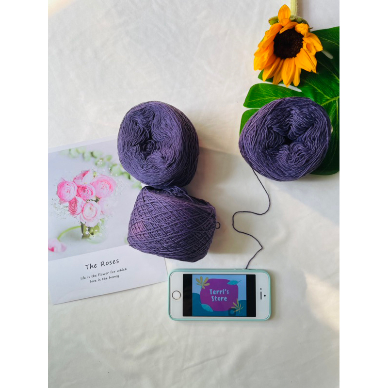 Yarn - Sợi Cotton Việt Nam 1mm  - Cotton VN cuộn từ ~90gram ~ 100gram