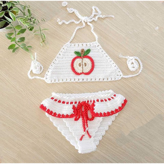 Bikini Len Cho Bé |Đồ Bơi Handmade Cho Bé Diện Hè