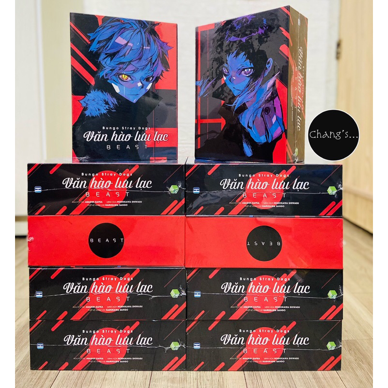 Boxset Beast Văn hào lưu lạc - Bản đặc biệt nguyên seal