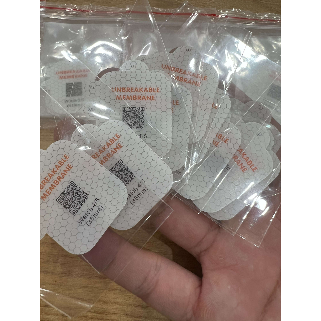 Miếng dán dẻo skin PPF Apple Watch phục hồi trầy xước size 38 40 42 44 41 45mm Kmobile.Store