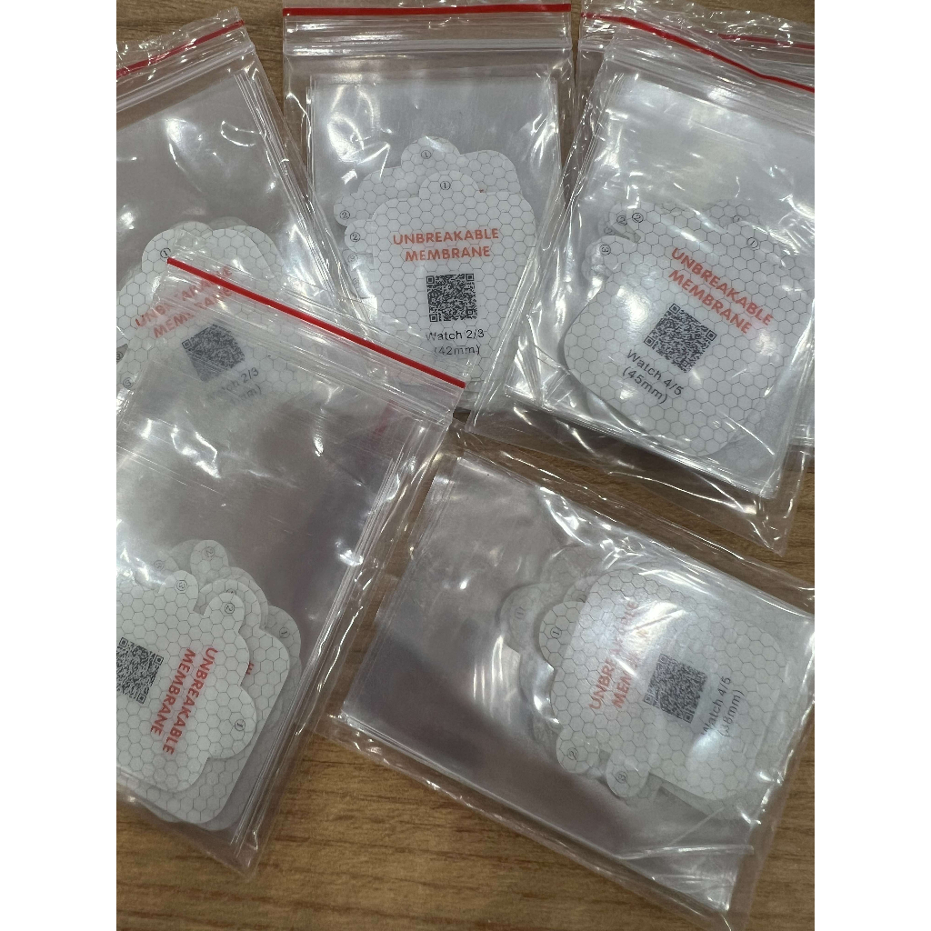 Miếng dán dẻo skin PPF Apple Watch phục hồi trầy xước size 38 40 42 44 41 45mm Kmobile.Store