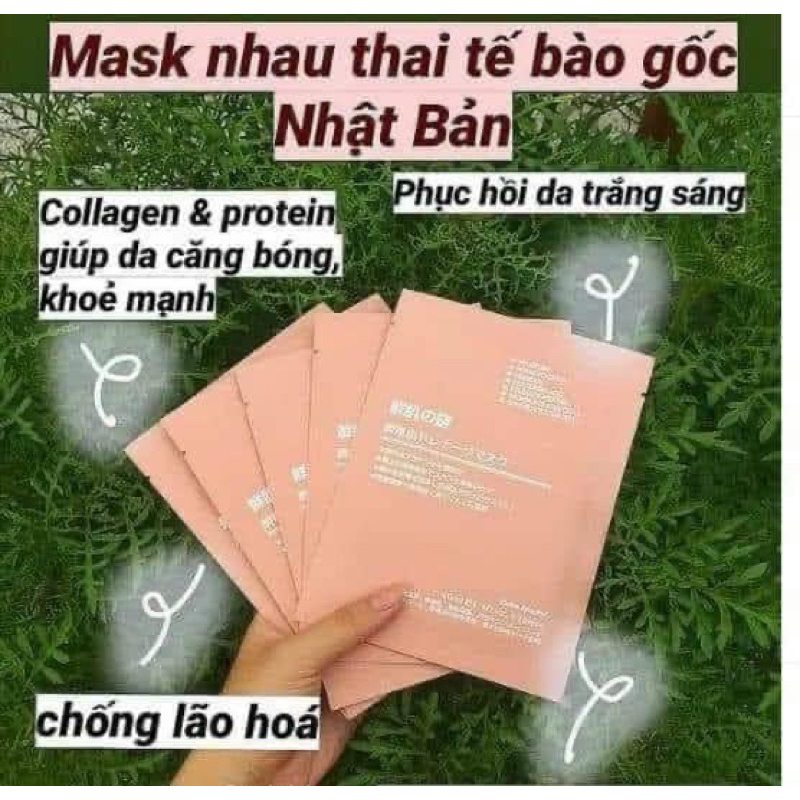 Hộp 50 mặt Nạ Nhau Thai Cuống Rốn - CHÍNH HÃNG