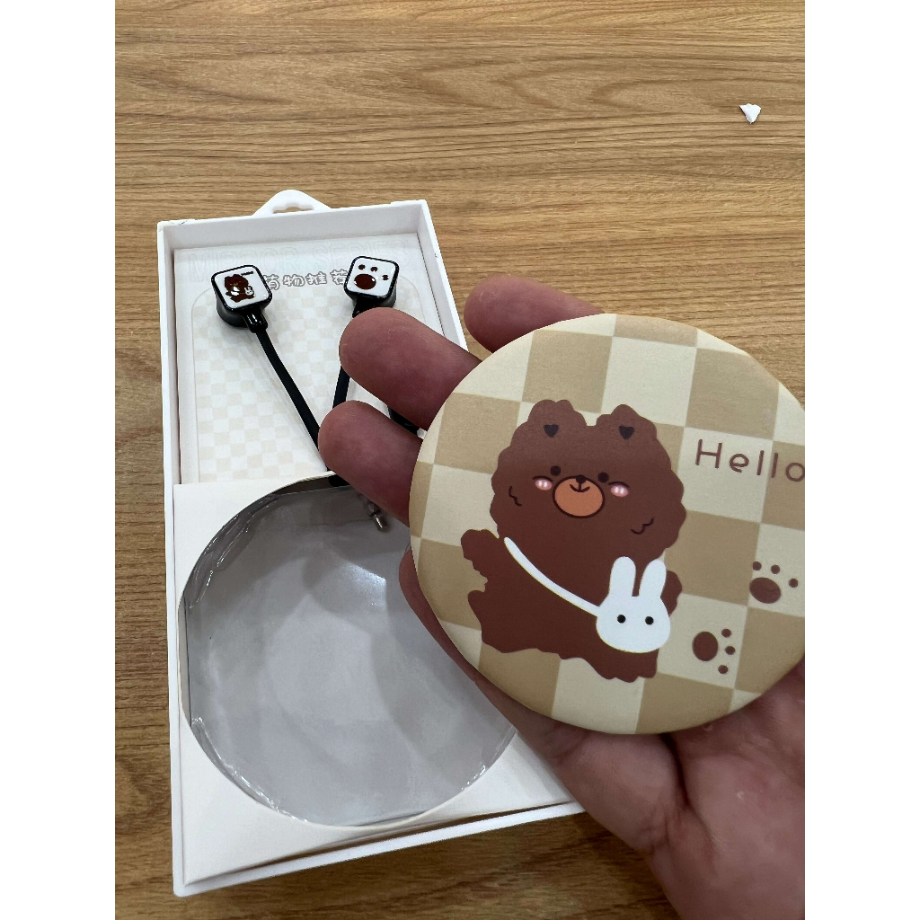 Bộ Tai Nghe Và Hộp Đựng Hàn Quốc Cực Cute ( Tặng Gương ) - Có Micro Đàm Thoại - Âm Thanh Hay | BigBuy360 - bigbuy360.vn