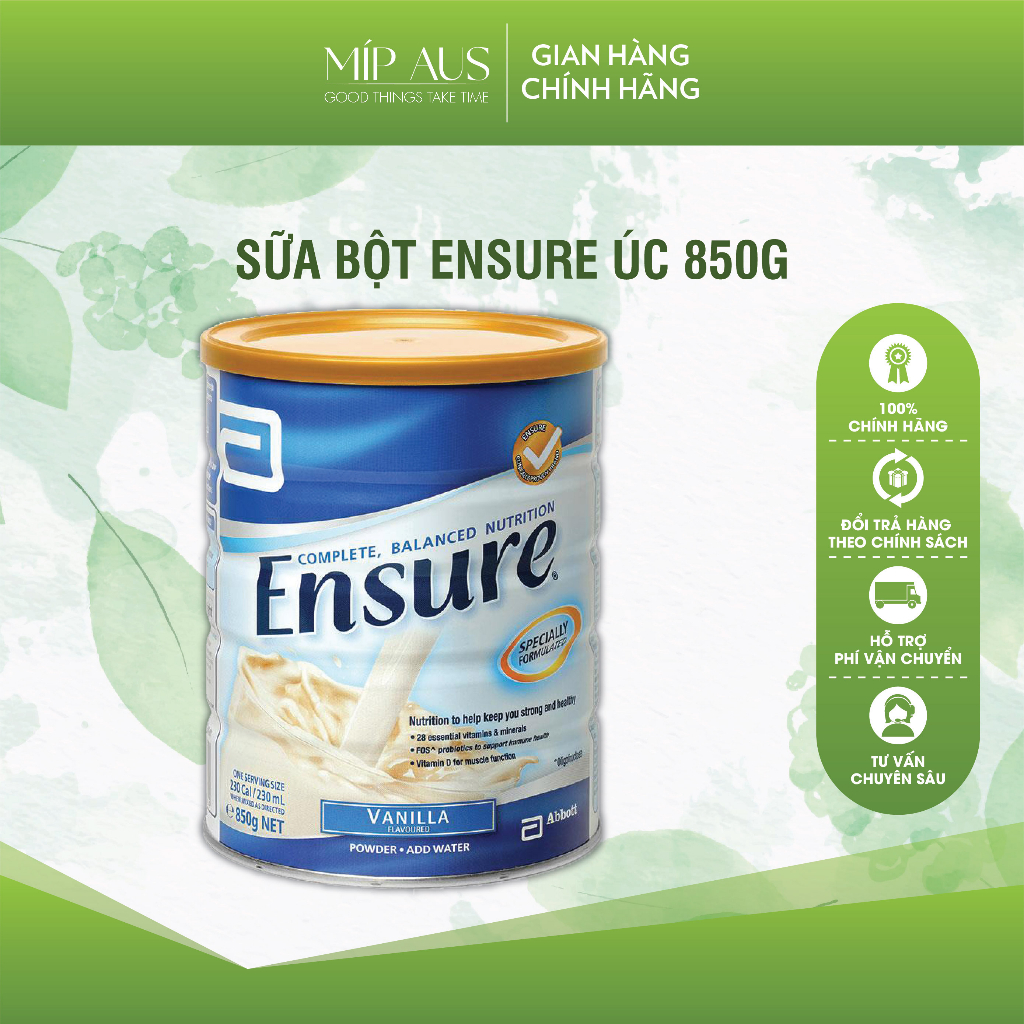 Sữa Ensure Úc - 850g