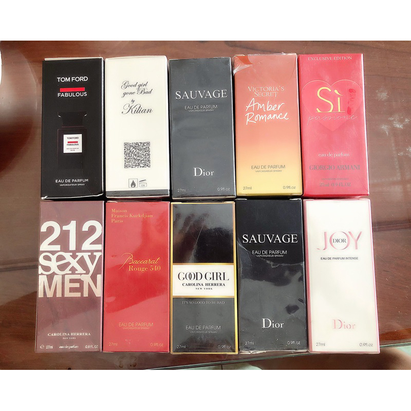 Dầu thơm sách tay chính hãng 380k/c