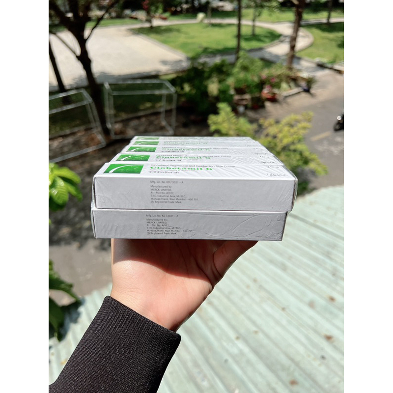 Tuýp kem Clobetamil G ⚡ CHUẨN XỊN ⚡ Tuýp kem bôi Clobetamil G hàng chuẩn nội địa Thái ngừa nám giúp da sáng hồng
