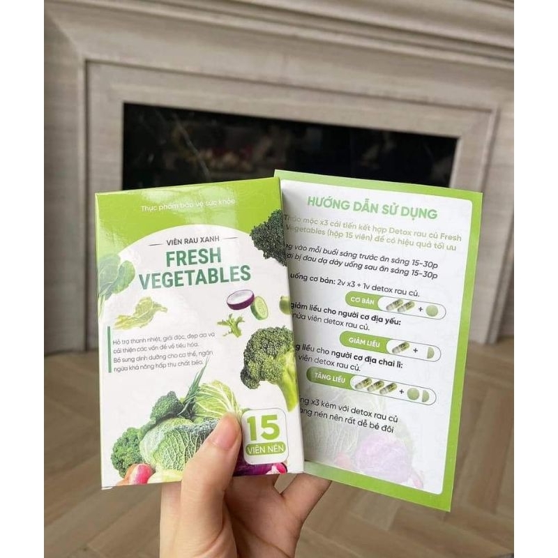 TÚI 7 VIÊN VIÊN DETOX TOX TOX CHÍNH HÃNG BÁN LẺ