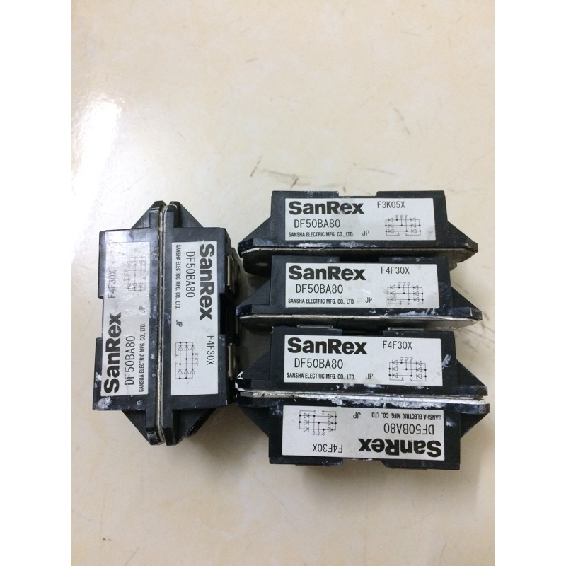 Điot diode cầu 3pha-50A-800V hàng tháo máy SanRex DF50BA80