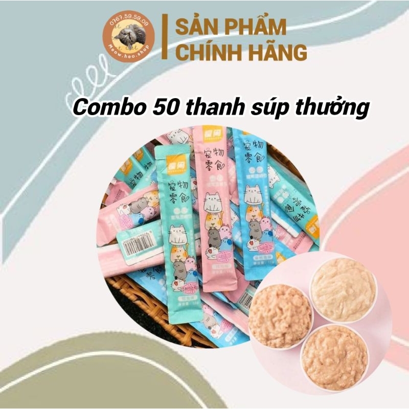 Combo súp thưởng 50 thanh
