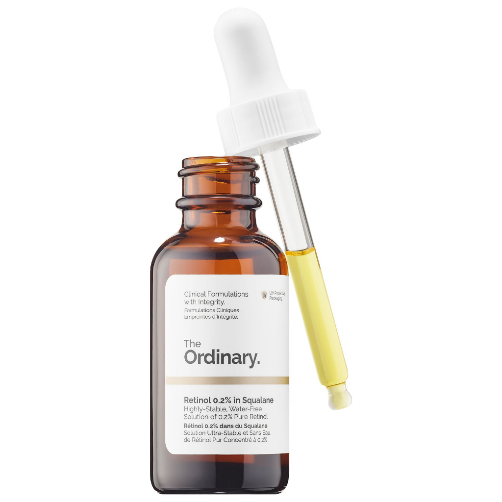 Serum chống lão hoá, sạm, nám, Retinol 0.2%, 0.5% và 1% in Squalane và Retinoid 2% Emulsion – The Ordinary