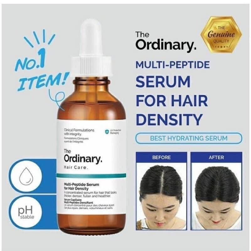 Serum dưỡng dày tóc The Ordinary Multi-Peptide Serum For Hair Density