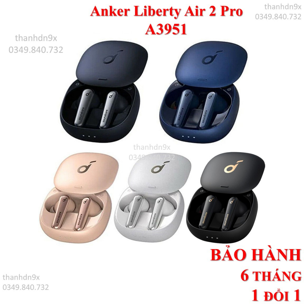 Tai nghe Bluetooth Anker Soundcore Liberty Air 2 Pro A3951