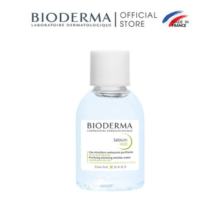 Dung dịch làm sạch và tẩy trang Micellar cho da hỗn hợp và da dầu Bioderma Sébium H2O - 20ml
