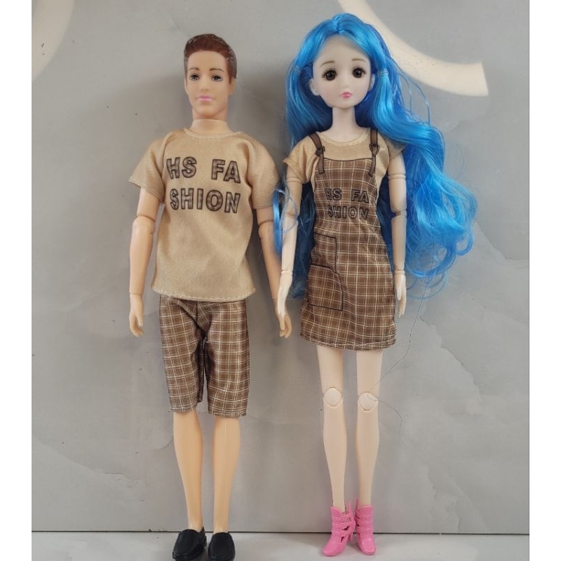 Đồ đôi cho búp bê ken và babier cao 30cm