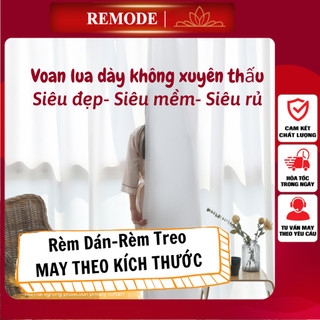 Rèm VOAN LỤA DÀY trang trí cửa sổ cửa chính,background,phông nền livestream chụp ảnh,studio,ngăn giường spa,decor phòng