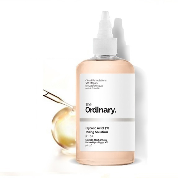Toner tẩy da chết làm sạch The Ordinary Glycolic Acid 7% Toning Solution
