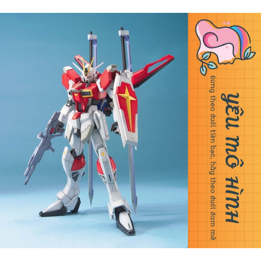 Gundam MG Sword Impulse Tặng kèm base trưng bày và Decal cà