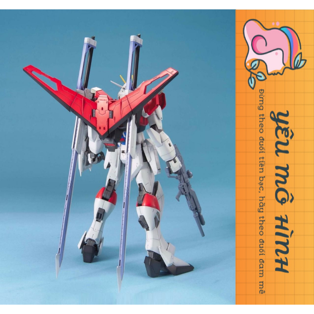 Gundam MG Sword Impulse Tặng kèm base trưng bày và Decal cà