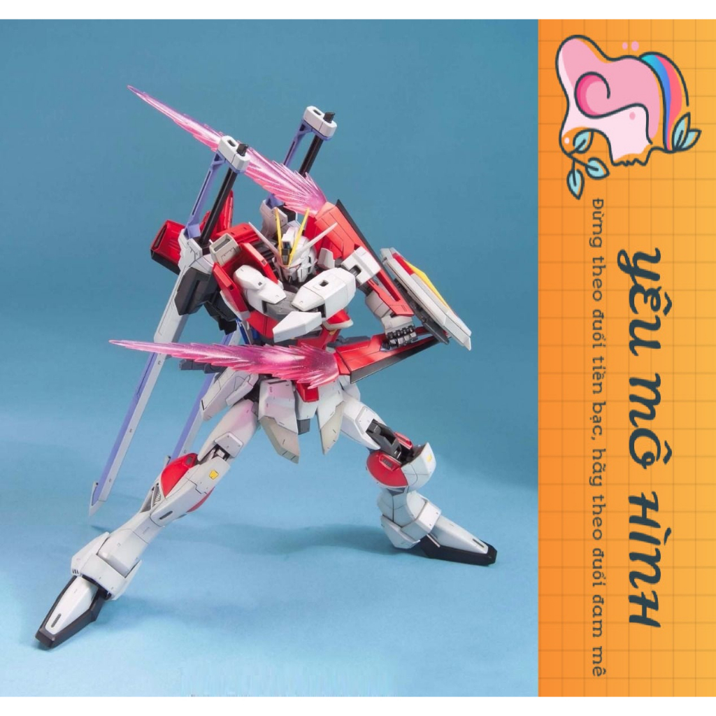 Gundam MG Sword Impulse Tặng kèm base trưng bày và Decal cà