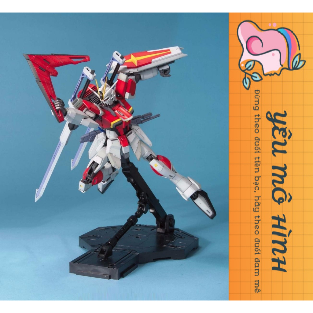 Gundam MG Sword Impulse Tặng kèm base trưng bày và Decal cà