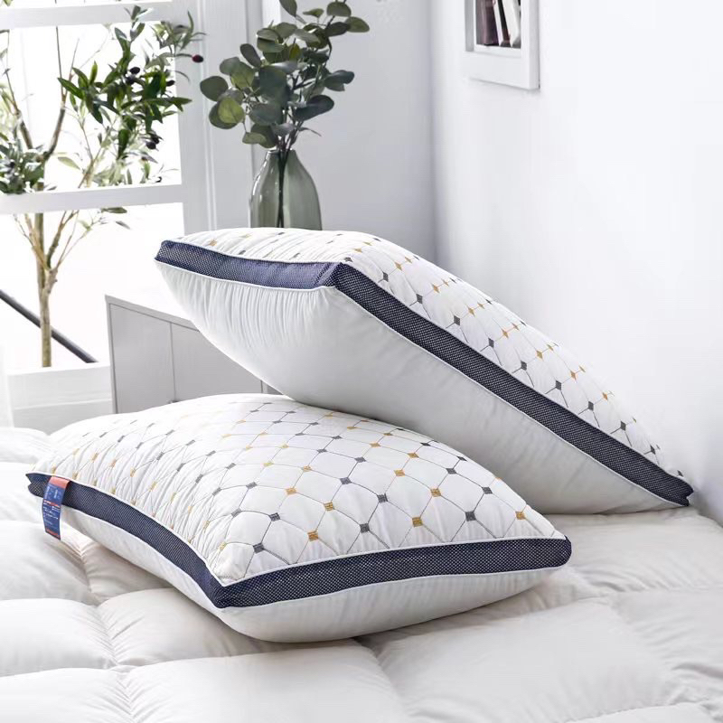 Ruột gối bông gòn IGUN BEDDING trần trám bo viền siêu hot