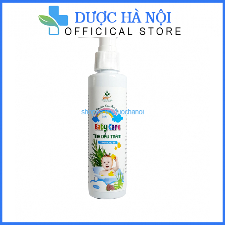 Sữa Tắm gội em bé Dầu Tràm Baby Care chai 150ml