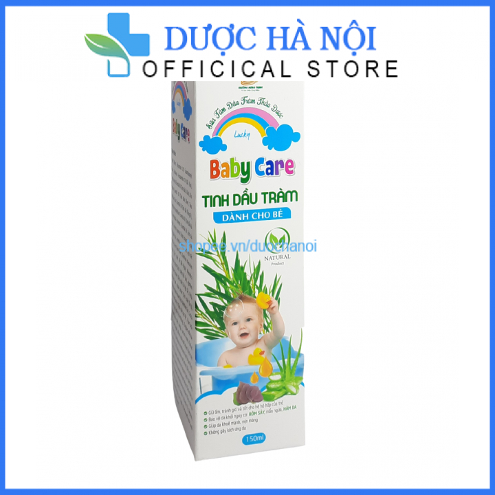 Sữa Tắm gội em bé Dầu Tràm Baby Care chai 150ml