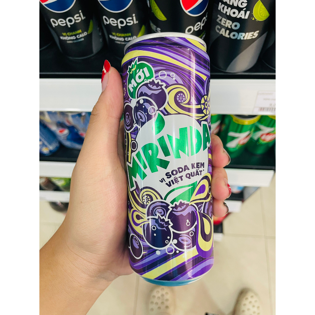 NƯỚC GIẢI KHÁT MIRINDA LON 320ML