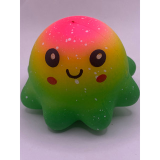 squishy bạch tuộc phối màu đáng yêu
