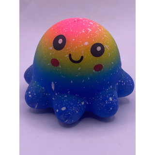 squishy bạch tuộc phối màu đáng yêu