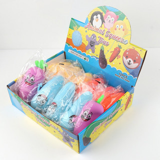ĐỒ CHƠI SQUISHY BÁNH MẶT CÚ MÈO NÂU