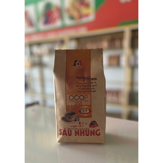Cà phê nguyên chất rang mộc - loại cao cấp - túi 500gr - cà phê đặc biệt sáu nhung